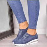 Large Size Net Single Shoes For Women's 2023 Autumn And Winter New Casual Single Shoes With Low