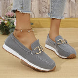 Breakj Single-Shoe Women's 2025 New Four-Season Sneakers Shallow-Mouthed Fashion Ladies Single Shoes 43