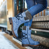 Breakj Autumn And Winter New Leisure Hairline Outlet Short Boots Women Flat Bottom Snow Boots Set Martin Women