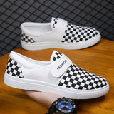 Oversized Multicolor Men's Shoes Korean Version Trendy Velcro Low Upper Board Shoes