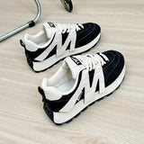 Breakj Korean Version Of Forrest Gump Shoes Female Spring 2025 New Student Running Dad Shoes Increased Leisure