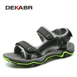 High Quality Summer Men Sandals Real Leather NonSplit Soft Comfortable Men Shoes New Fashion Men Casual Shoes Size