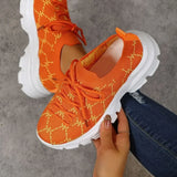 Sole Elevated Casual Shoes for Women New Plus Size 42 Women Shoes Retro Mixerd Colors Sneakers Women Zapatos