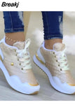 Women Sneakers 2023 New Fashion Lace Up Ladies Casual Flats Outdoor Running Walking Shoes Comfortable Female