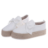Flat Platform Shoes Woman Loafers Casual Women's Slip On Shallow Swing Moccasin Ballet Female Flats zapatos de