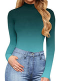 Spring Vintage Printed Short Jumpsuits Lady Fashion Elegant Bodysuits Base Playsuits Women Sexy Slim Long Sleeve Romper