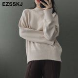sweaters warm sweater oversize female women's turtleneck 2020 Autumn Winter women's wool sweater women's jumper pull