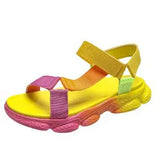 Large Size Sandals And Slippers For Women 2024 New Toe Sandals Pineapple Lace Sandals From
