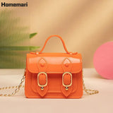 Marbling Crossbody Bags For Women 2021 PU Leather Shoulder Bag Waterproof Handbags For Women Korean Style Female