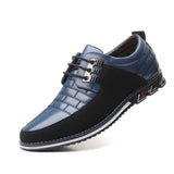 New Oxfords Leather Men Shoes Fashion Casual Slip On Formal Business Wedding Dress Shoes Men Big Size 38-48 Drop