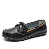 Nurse Flat Shoes Women 2021 Women's Moccasins Loafers Shoes For Female Lace Up Breathable Flats Walking Chaussure
