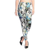 Fashion Women Hot Leggings Floral Print Fitness Leggins Sexy Legging High Waist Workout Leggin Elastic Pants Drop