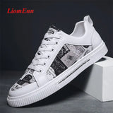 Spring Graffiti Yellow White Sneakers Women Flat Shoe Tennis Female Summer Casual Sport Vulcanized Shoes Woman basket