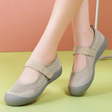 Breakj And Summer Flying Weaving Fabric Sneakers Women Soft-Soled Running Shoes Casual Shoes Lazy Shoes Shallow Walking