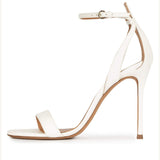 Lady's Fashionable And Elegant Large-Size Open-Toed High-Heeled
