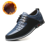 New Oxfords Leather Men Shoes Fashion Casual Slip On Formal Business Wedding Dress Shoes Men Big Size 38-48 Drop