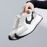 Breakj Korean Version Of The Thick Platform Dad Shoes Spring 2025 New Street Shot Student Running Sneakers Increased Leisure BN