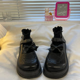 Lolita shoes summer platform shoes retro girl Mary Janes shoes Japanese JK uniform high heels y2k shoes college women's