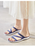 Plus Thicken Sandals Slip on Woman Croc Anti-Skid Hole Jelly Shoes Flat Garden Beach Plus Size Sandalias De Verano Para