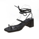 Summer New Women Sandals Sexy High Heel Shoes Woman Gladiator Clip Toe Bandage Buckle Strap Ladies Fashion Stiletto