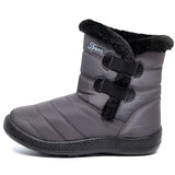 Winter Boots For Women Shoes 2020 Waterproof Women Ankle Boots With Warm Fur Ladies Shoes New Brand Botas Mujer Size