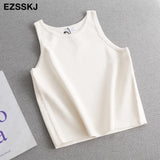 O Neck Summer Sleeveless Sexy Bodysuit Women 2021 Off Shoulder Body Tops Streetwear Casual White