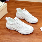 Shoes 2024 Spring New Korean Women's Shoes Ins Student Street Net Surface Thick-Soled Leisure Sports