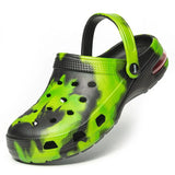 Summer Mens Clogs Sandals Camo Fashion Outdoor Beach Slippers Garden Shoes Male Plus Size Men's Flip