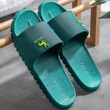 new household bathroom slippers women's summer antiskid men's home plastic soft bottom bath couple women's