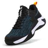 New Work Safety Boots Man Steel Toe Cap Men Shoes Autumn Anti-smashing Casual Sneaker Indestructible Male Security