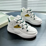 Breakj Top Small White Shoes Female 2024 Autumn Autumn And Winter Style Student Ins Fashion Shoes Versatile Casual Platform Shoes