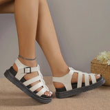 Breakj 2025 New Mother Cool Shoes Summer Casual Soft Soles Anti-Slip Roman Explosion Fashion Women's