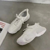 wind reflective old shoes women 2021 spring sports casual shoes flat breathable comfortable women's