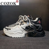 Non-slip Lace-up Women's Shoes Women's Casual Sneakers 2021 New Women's Shoes Dad Shoes Casual Vulcanized