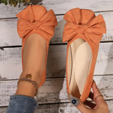 Lightweight Soft Bean Bean Shoes Women's New Spring And Autumn New Bows Comfortable And Anti-Slip Women Single