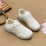 Breakj Mall With The Same Derain Shoes Women 2025 New Autumn Explosion Airable Commuter Forgum Sneakers