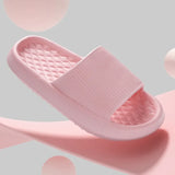 New Thick Platform Slippers for Women Summer Eva Soft Sole Non Slip Home Slides Woman Solid Thick Bottom Beach Flip
