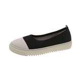 Fisherman Shoes Women's Small Fragrant Spring And Autumn New Korean Version Of Knitted Soft Sole Flying Breathable Single