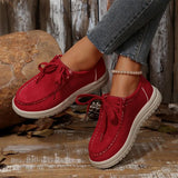 Breakj Before The Fading Round Head Casual Sneakers Women's Large Size Thick Background To Increase High Solid Color