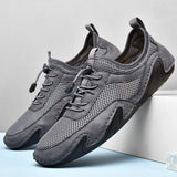 Leather Casual Shoes Breathable Designer Sneakers Men Luxury Brand Loafers Men's Driving Shoe Classic Moccasins Plus Size