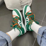 Autumn Men Women Classic Skateboard Shoes Low-top Casual Trainers Outdoor Walking Retro Sneakers Chunky Dunky Sports