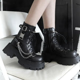 Breakj Sweet Cool Wind Small High Fashion Boots Fall 2025 New British Punk Windy Martin
