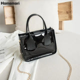 Marbling Crossbody Bags For Women 2021 PU Leather Shoulder Bag Waterproof Handbags For Women Korean Style Female