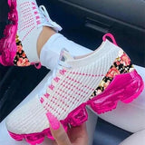 Breakj Flying Knit Airmat Sneakers Women's Casual Running Shoes Single Shoes