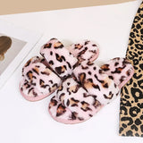 Slippers Women Cozy Faux Fur Indoor Floor Slides Flat Soft Furry Shoes Women Home Slippers Female Winter Warm Flip