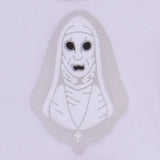 Shoe Buckle Charms PVC Scary Clown Skeleton Chainsaw Luminous Shoes Decorations fit Christmas Cosplay Party Kids