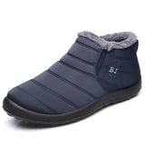 Shoes For Men Boots Slip On Warm Fur Winter Sneakers Men Snow Boots Waterproof Ankle Boots Chaussure Homme Mans
