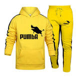 Fashion Clothing Men Sets Two Pieces Casual Sweatshirts Cotton Men Tracksuit Hoodies+ Pants Sport Shirts Autumn Set