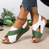 Breakj Women's Sandals And Women's Shoes 2025 New Summer Casual Beach Shoes