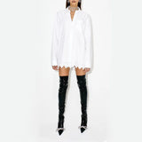 Brand Rhinestones Bowknot Women Thigh High Boots Autumn Winter Patent Leather High Heels Over the Knee Boots Botas